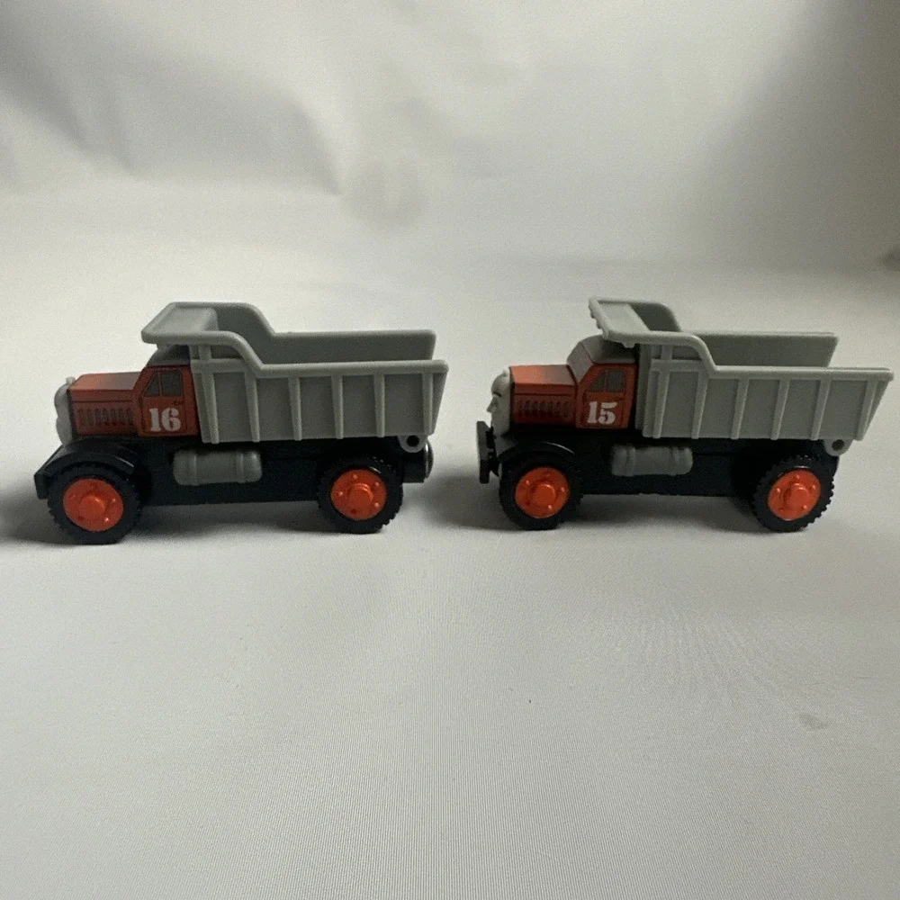Thomas Wooden Railway Max and Monty - 2007 Train Set 2 Piece Lot
